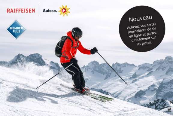 Offre sociétaires : 40 % de rabais dans environ 30 domaines skiables